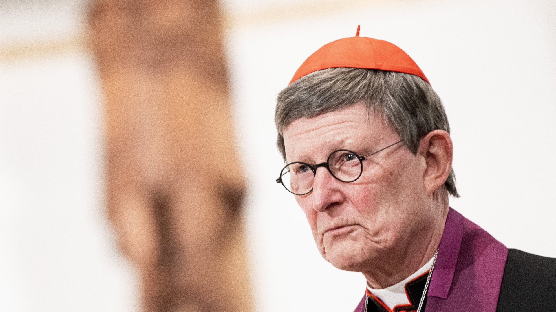  Kardinal Rainer Maria Woelki, Erzbischof von Köln, spricht bei einer ökumenischen Andacht. | dpa