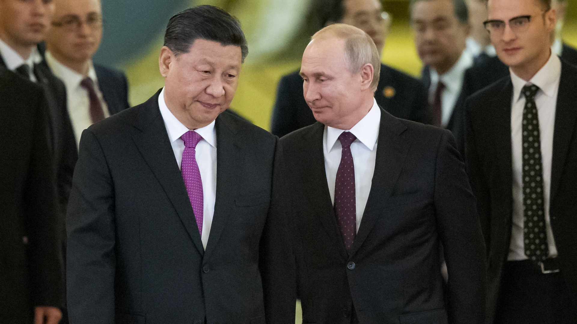Xi Jinping und Wladimir Putin | AP