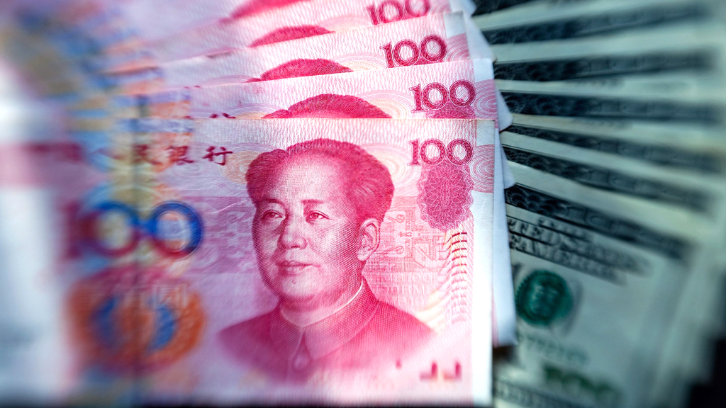 Chinesische 100-Yuan-Banknoten