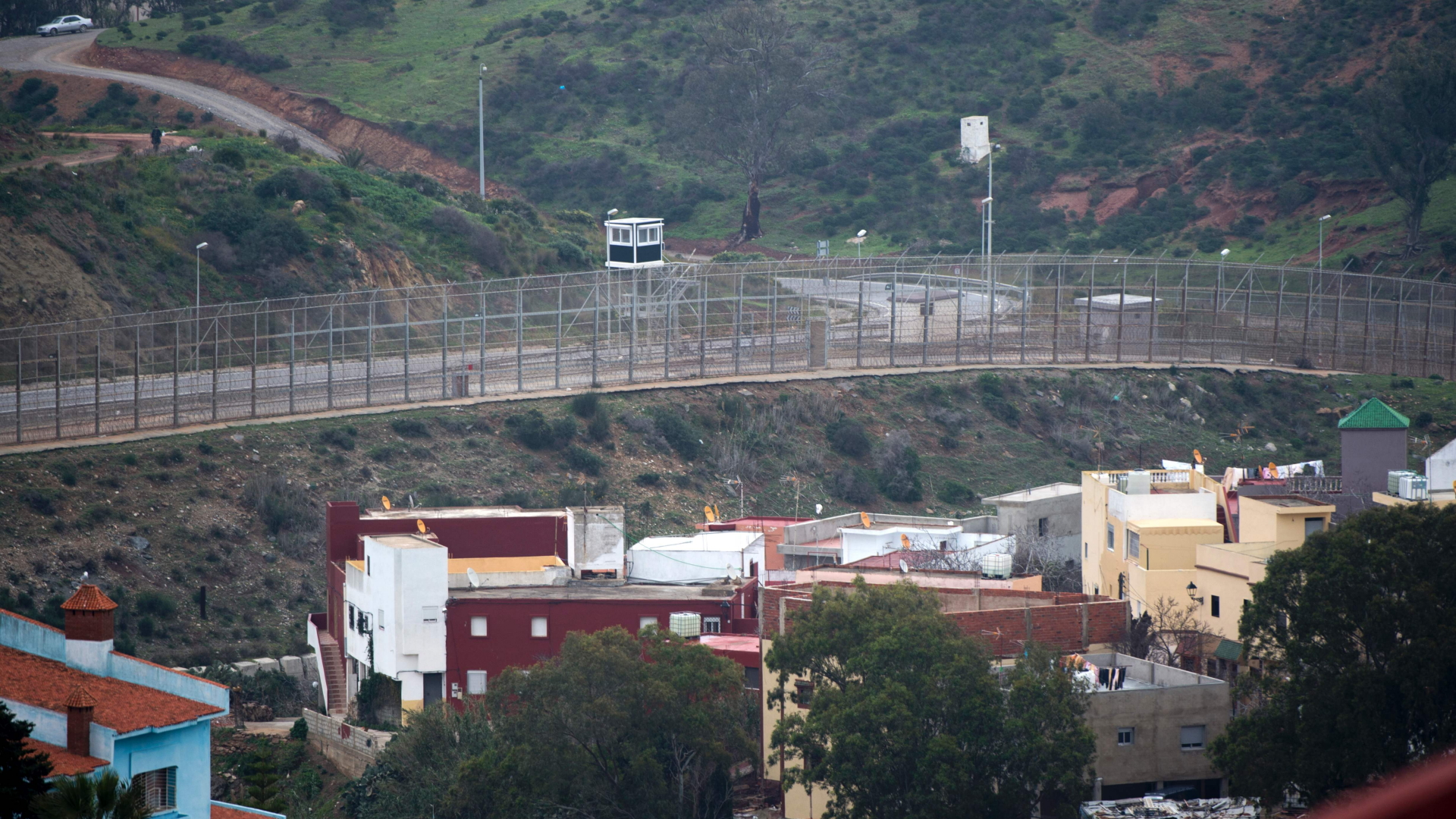 Grenzzaun der spanischen Exklave Ceuta | AFP