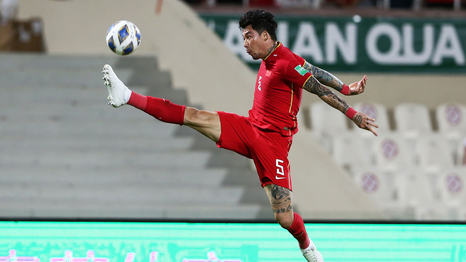 Chinas Fußball-Nationalspieler Zhang Linpeng | REUTERS