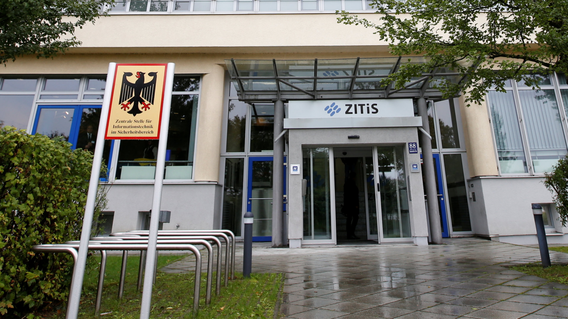 ZITIS-Behördenschild | REUTERS