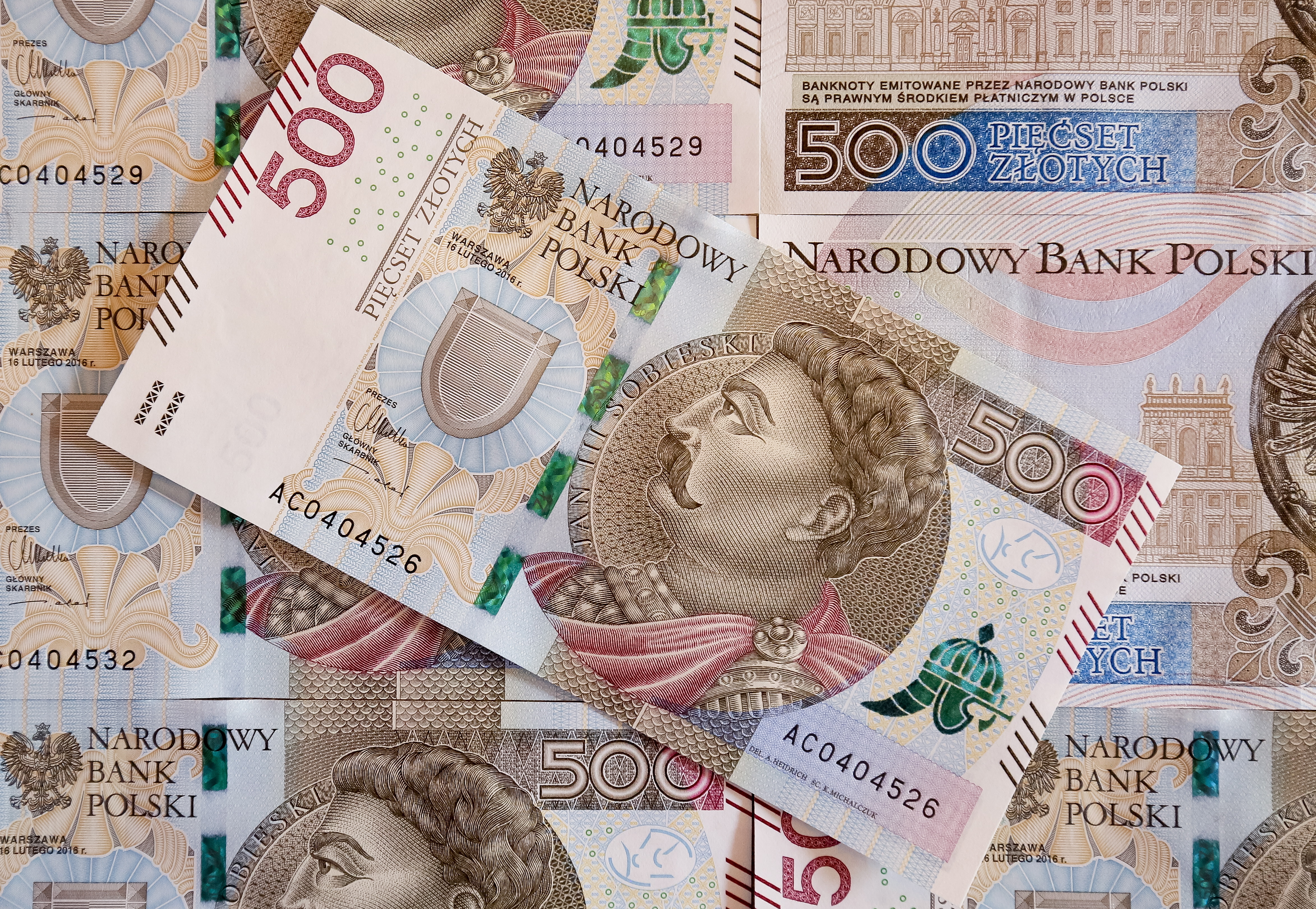 500-Zloty-Geldscheine | picture alliance / Pawel Supernak/PAP/dpa