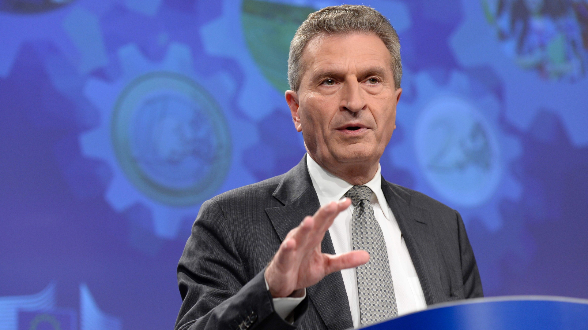Günther Oettinger | Bildquelle: AFP