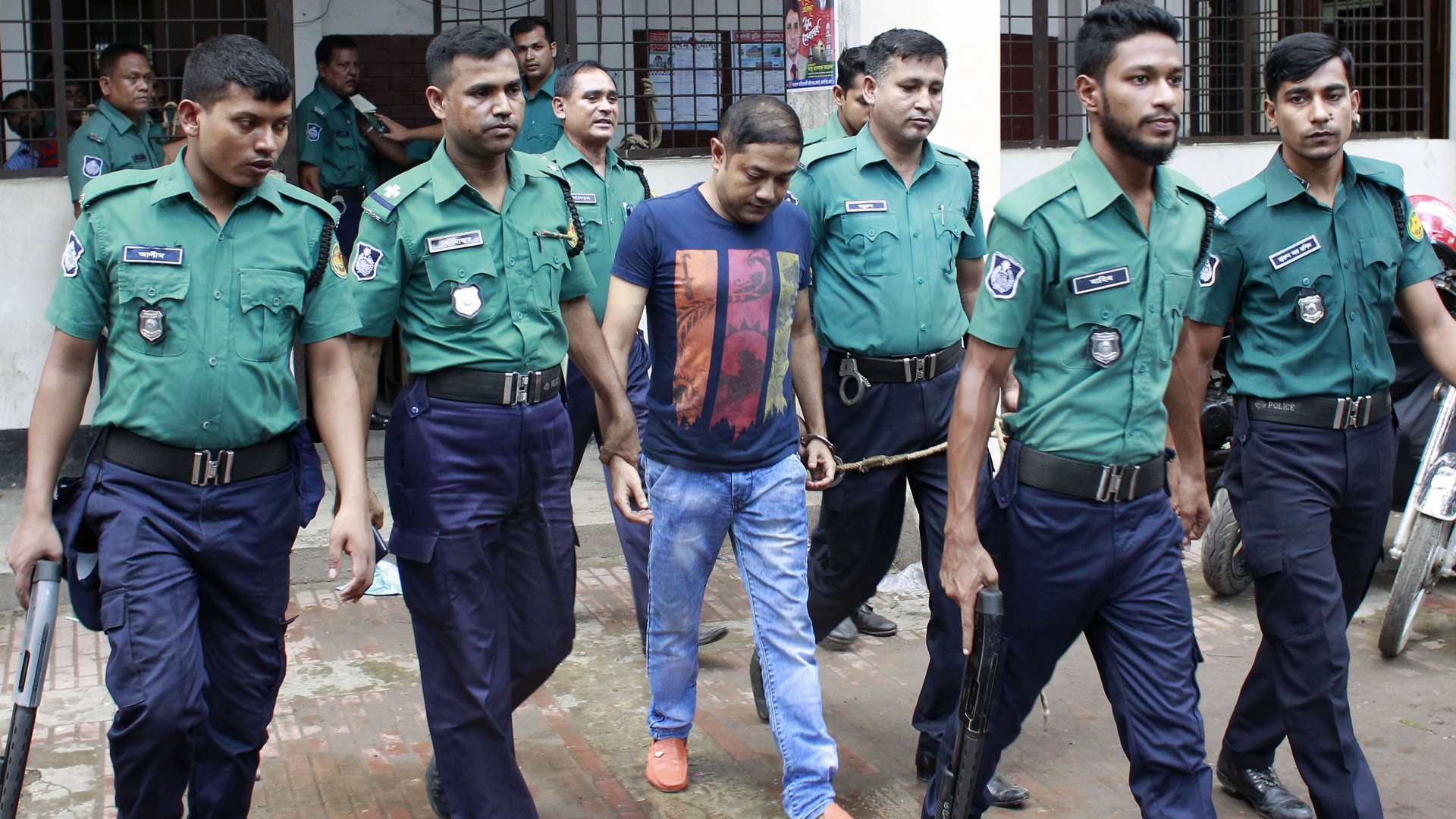 Sohel Rana auf dem Weg zum Gericht | AFP