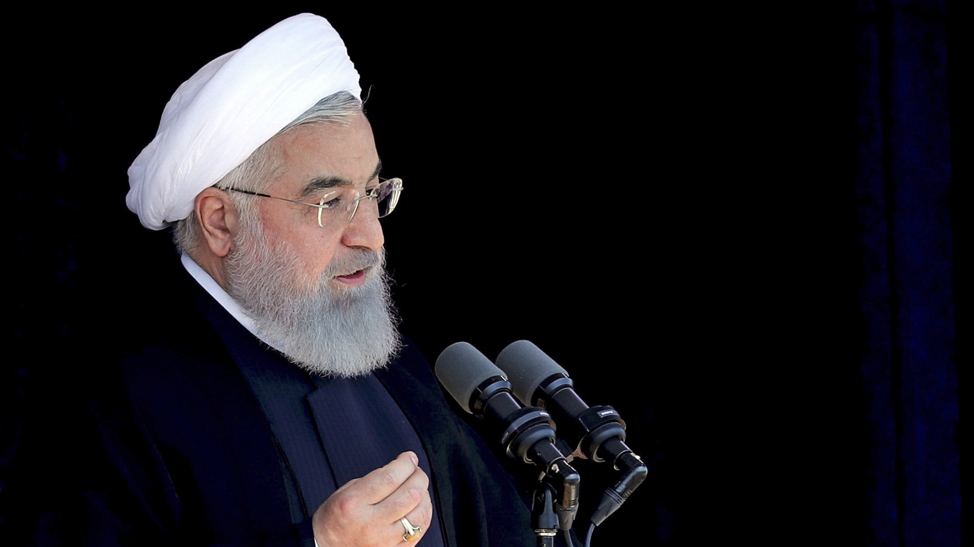 Irans Präsident Rouhani | AP