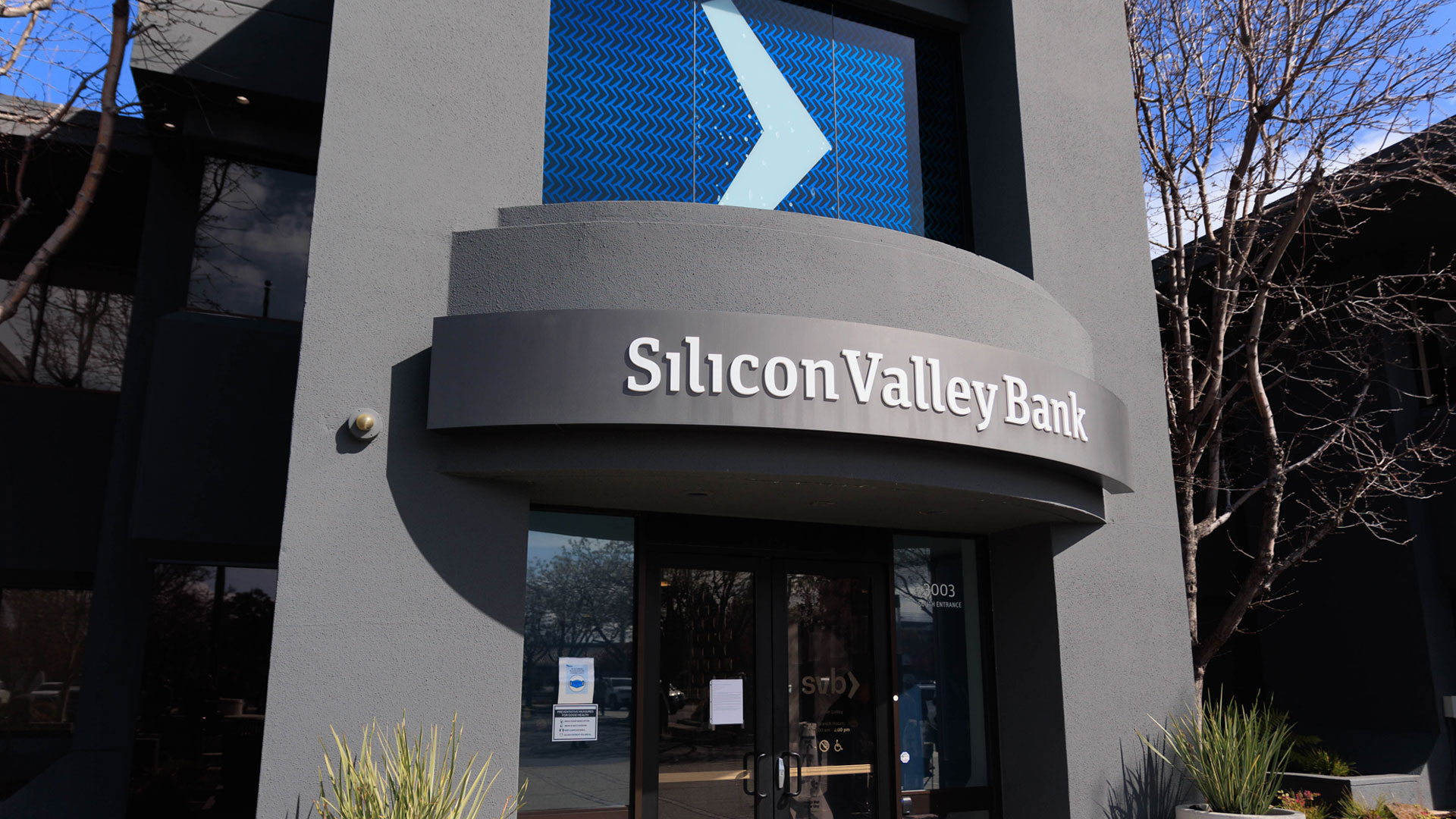 Der Hauptsitz der Silicon Valley Bank in Santa Clara, Kalifornien.