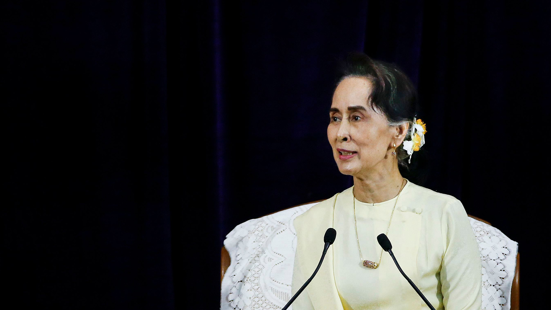 San Suu Kyi | LYNN BO BO/EPA-EFE/REX/Shutterst