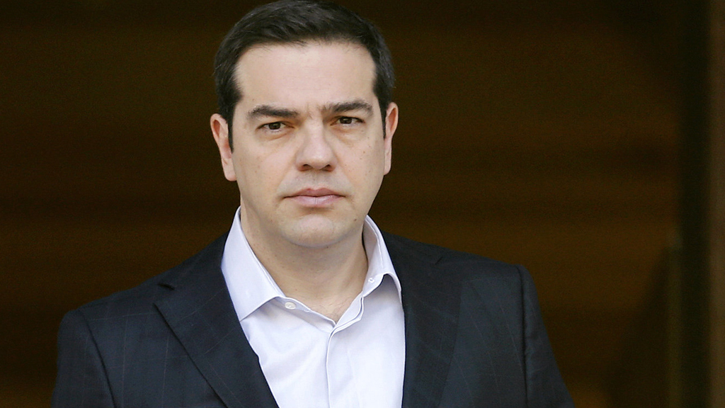 Griechischer Ministerpräsident Tsipras 