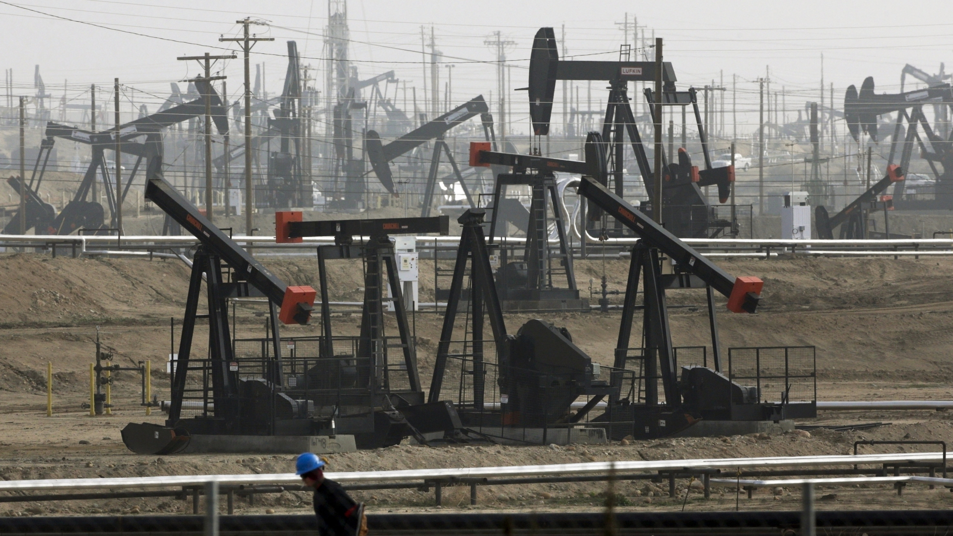 Ölpumpen im US-Bundesstaat Kalifornien | AP