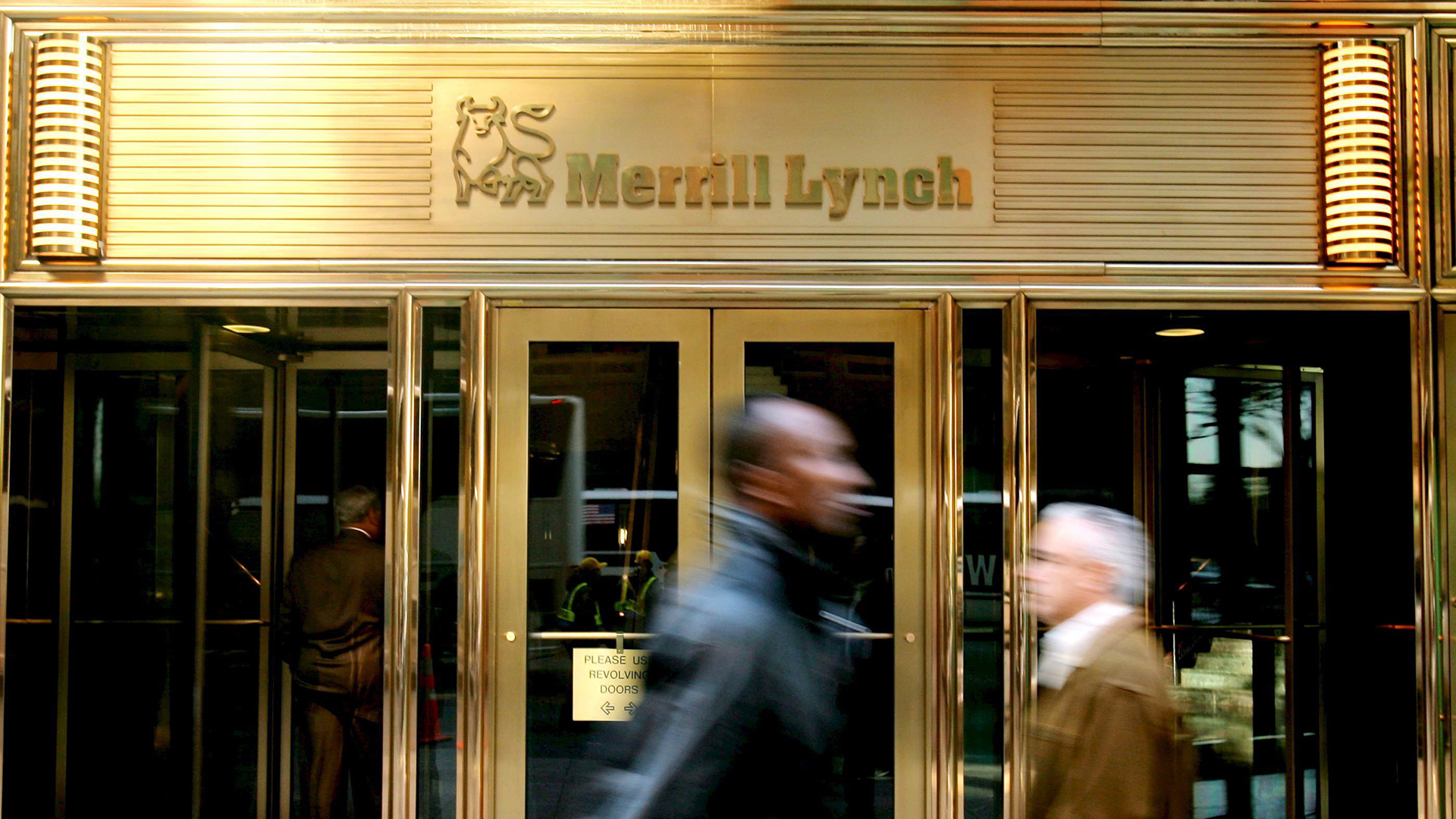 Die Büros von Merrill Lynch in New York | picture-alliance/ dpa