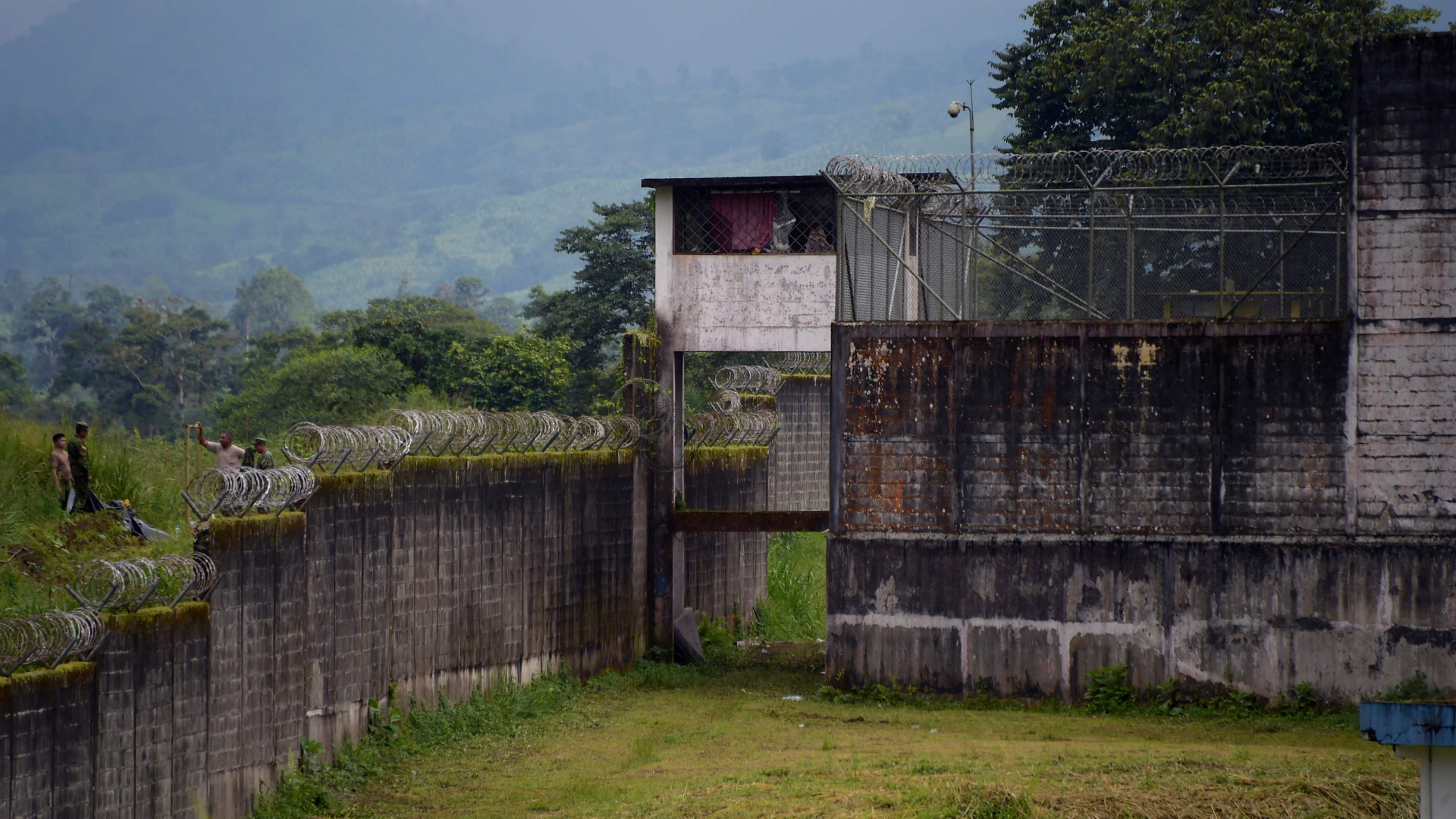 Blick auf die Haftanstalt Bellavista in der Provinz Santo Domingo de los Tsáchilas (Archiv). | AFP