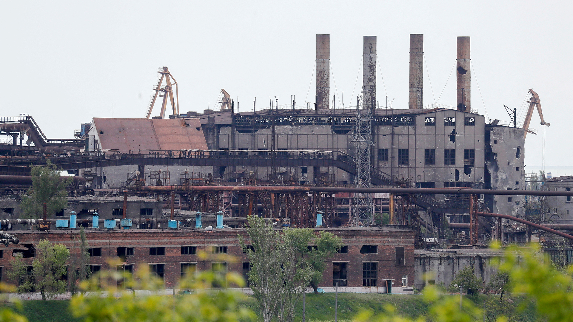 Asow-Stahlwerk in Mariupol | REUTERS