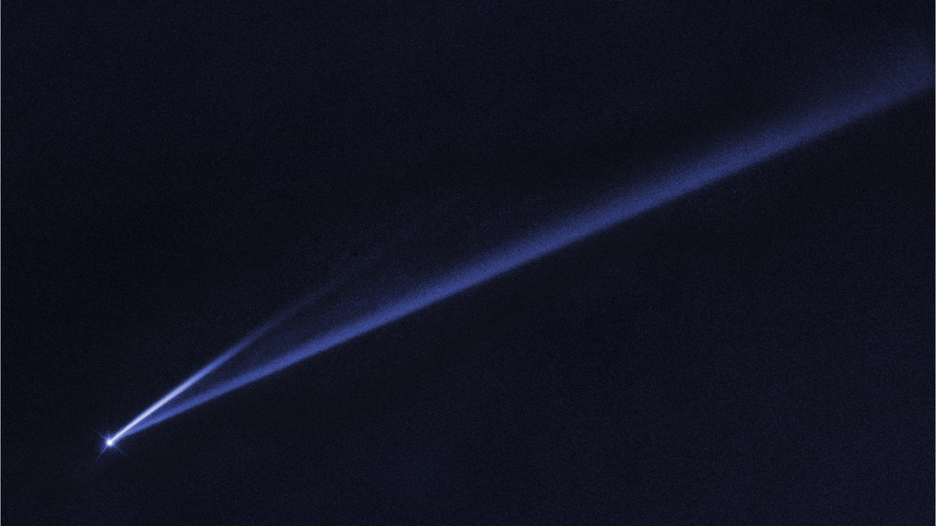 Aufnahme eines Asteroiden durch das Hobble-Teleskop. | AP