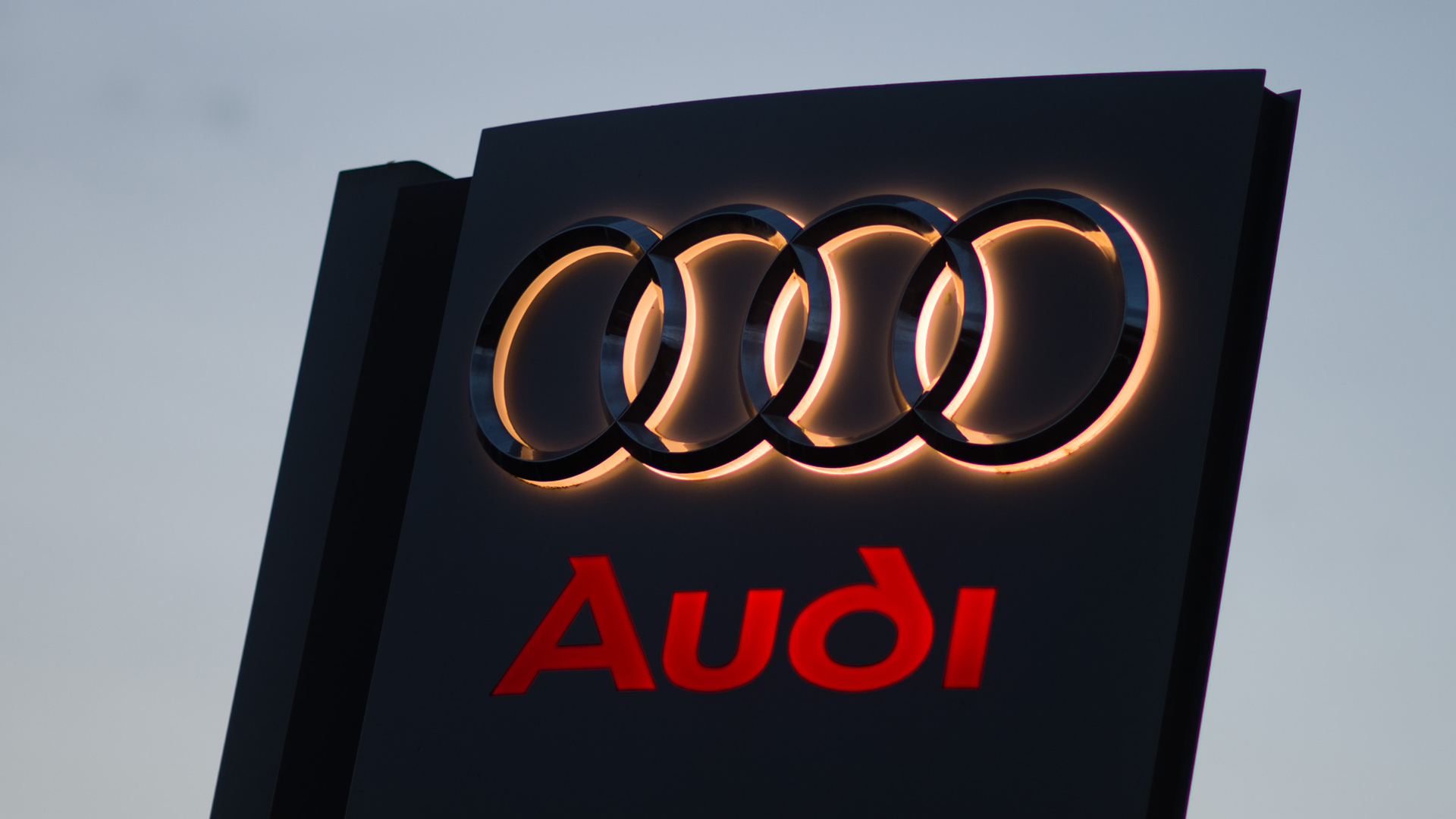 Logo des Autoherstellers Audi | picture alliance / Julian Strate
