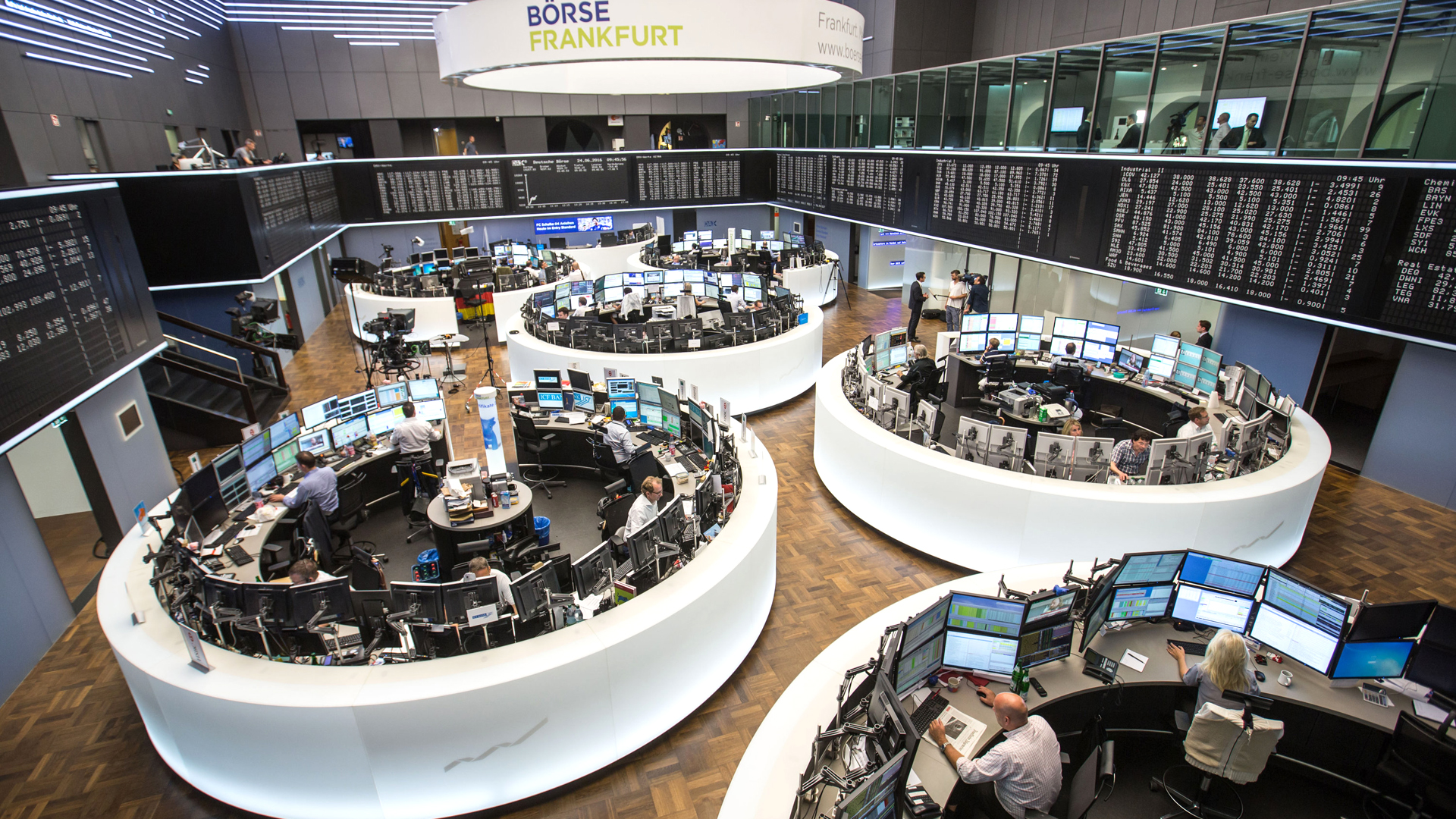 Börsensaal in Frankfurt | dpa