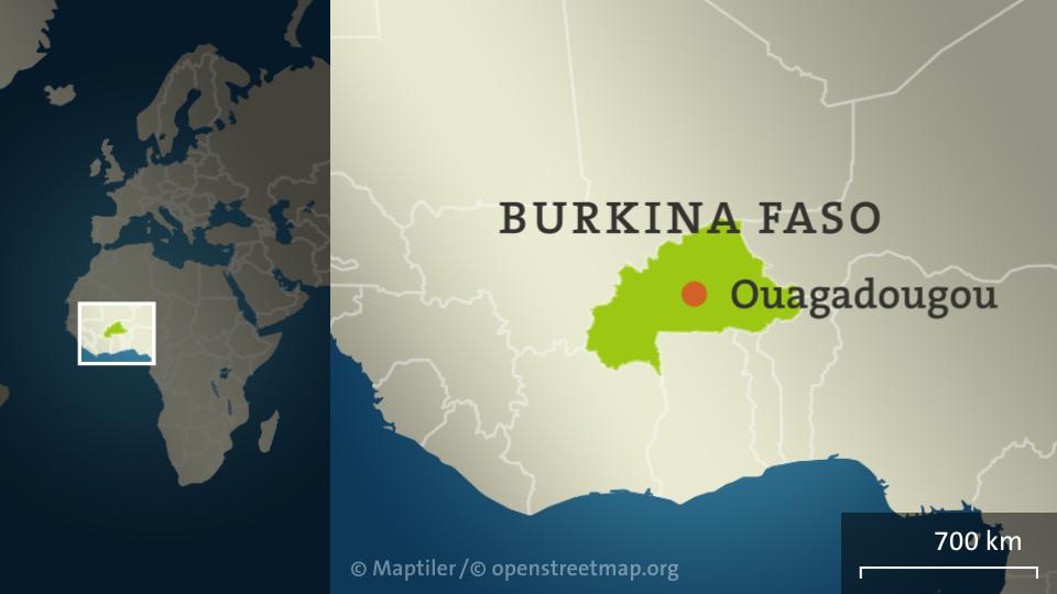 Karte Burkina Faso | null