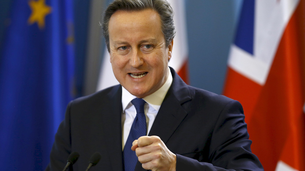 Großbritanniens Premierminister David Cameron | null