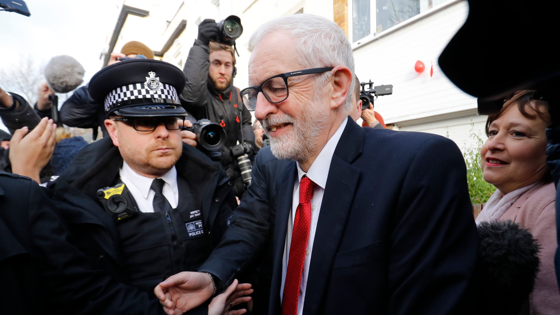 Labour-Vorsitzender Jeremy Corbyn am Tag nach der Wahl | AFP