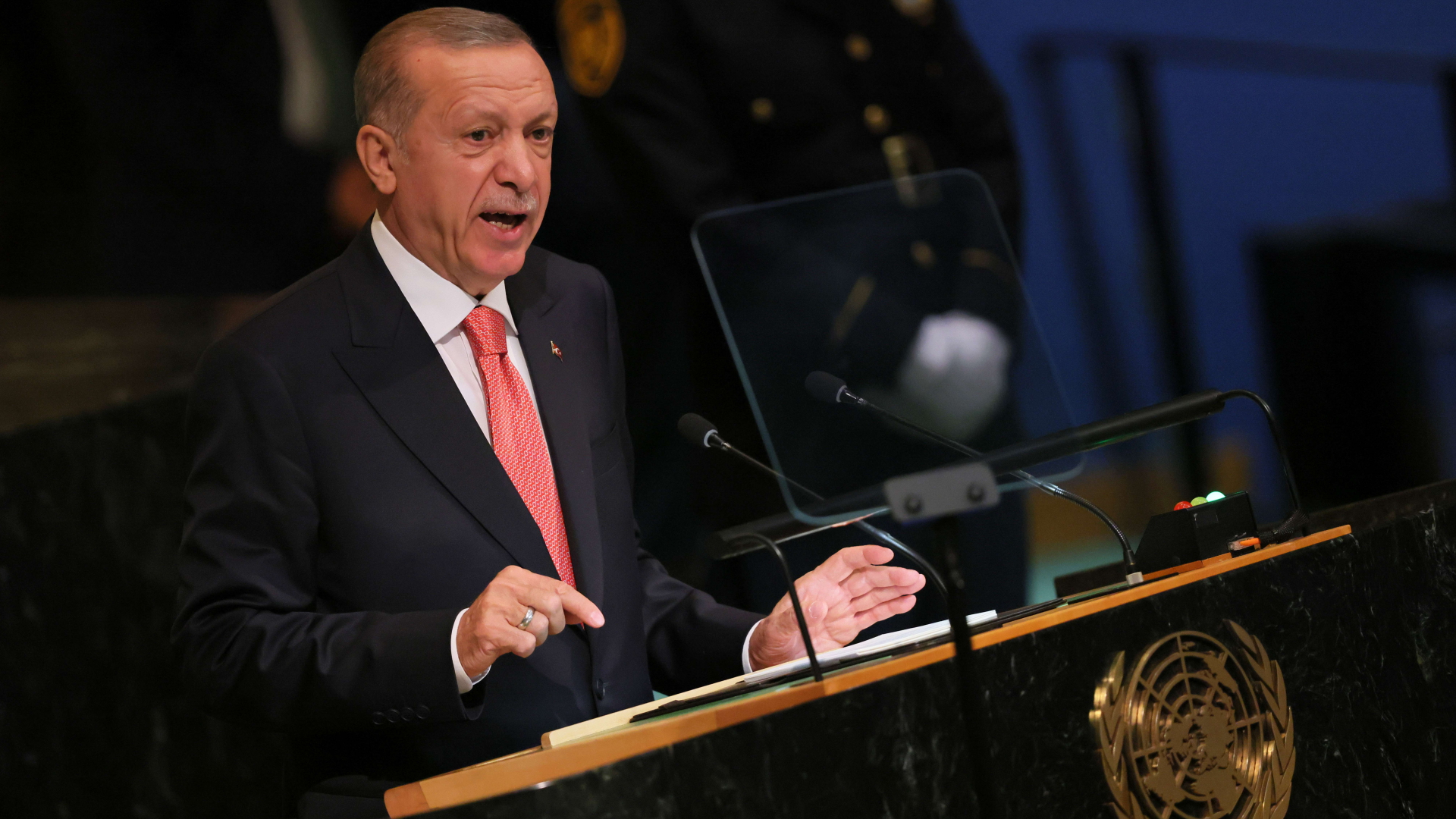 Erdogan spricht vor der UN-Vollversammlung | AFP