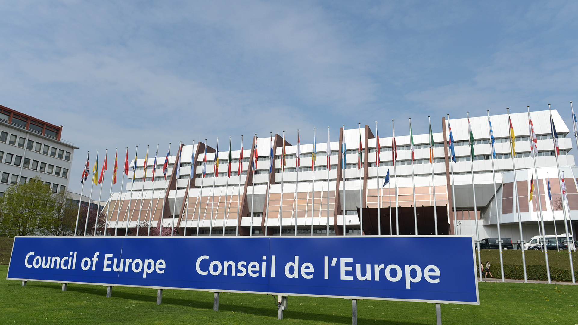 Das Gebäude des Europarats in Straßburg. | dpa