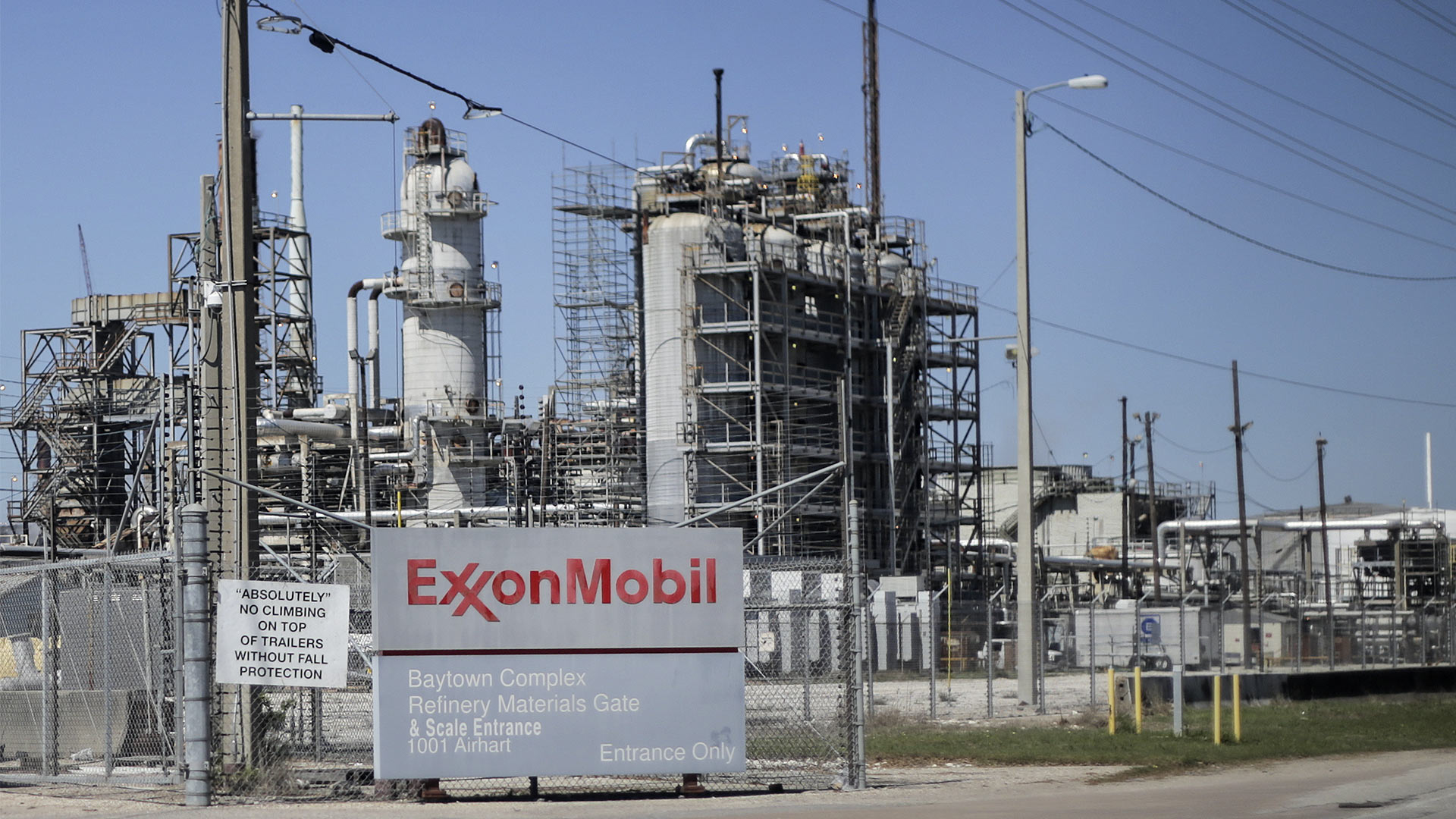 Exxon-Raffinerie in Texas | picture alliance/AP Photo