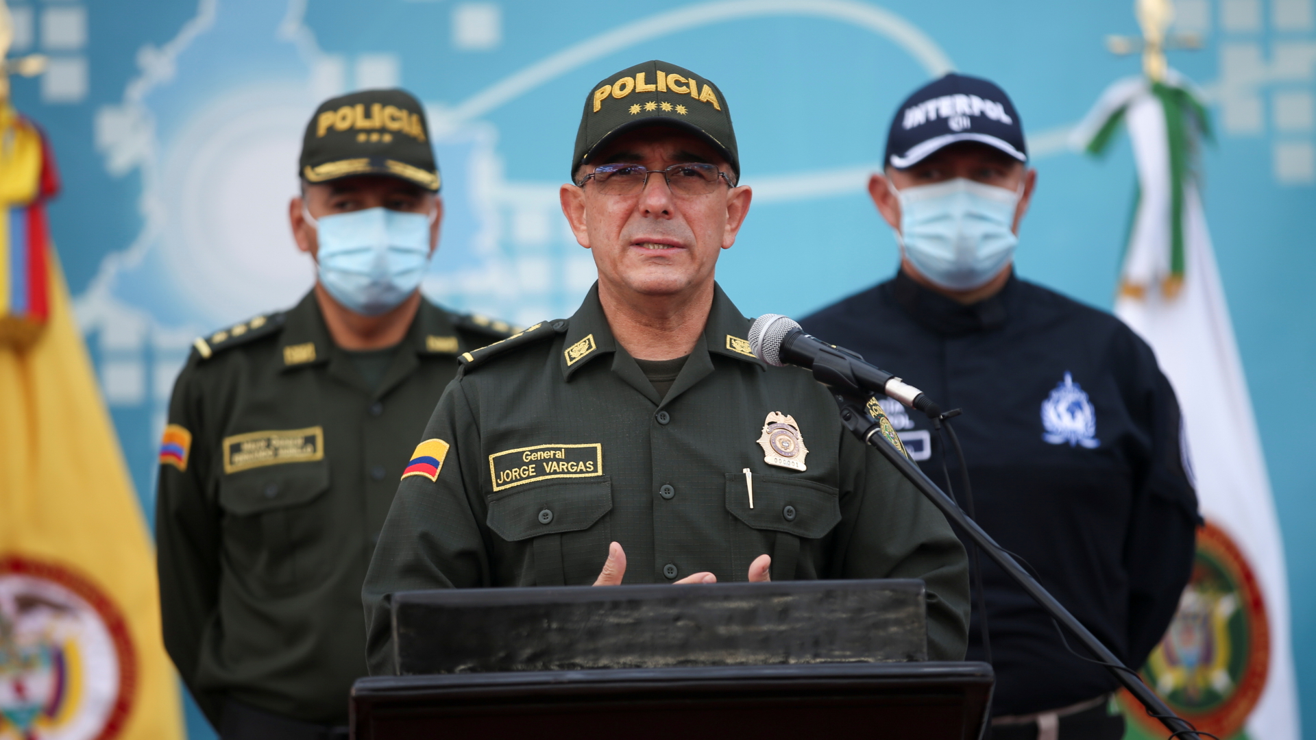 Der Chef der kolumbianischen Nationalpolizei Vargas | REUTERS