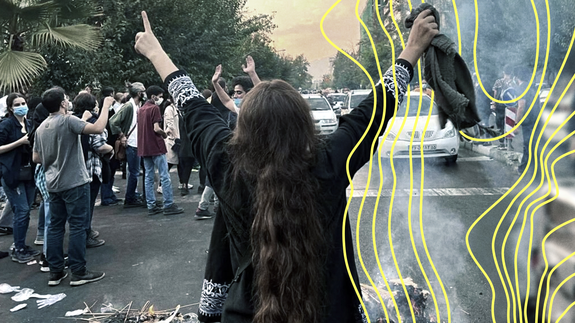 Protest im Iran auf der Straße | picture alliance / ZUMAPRESS.com | Social Media