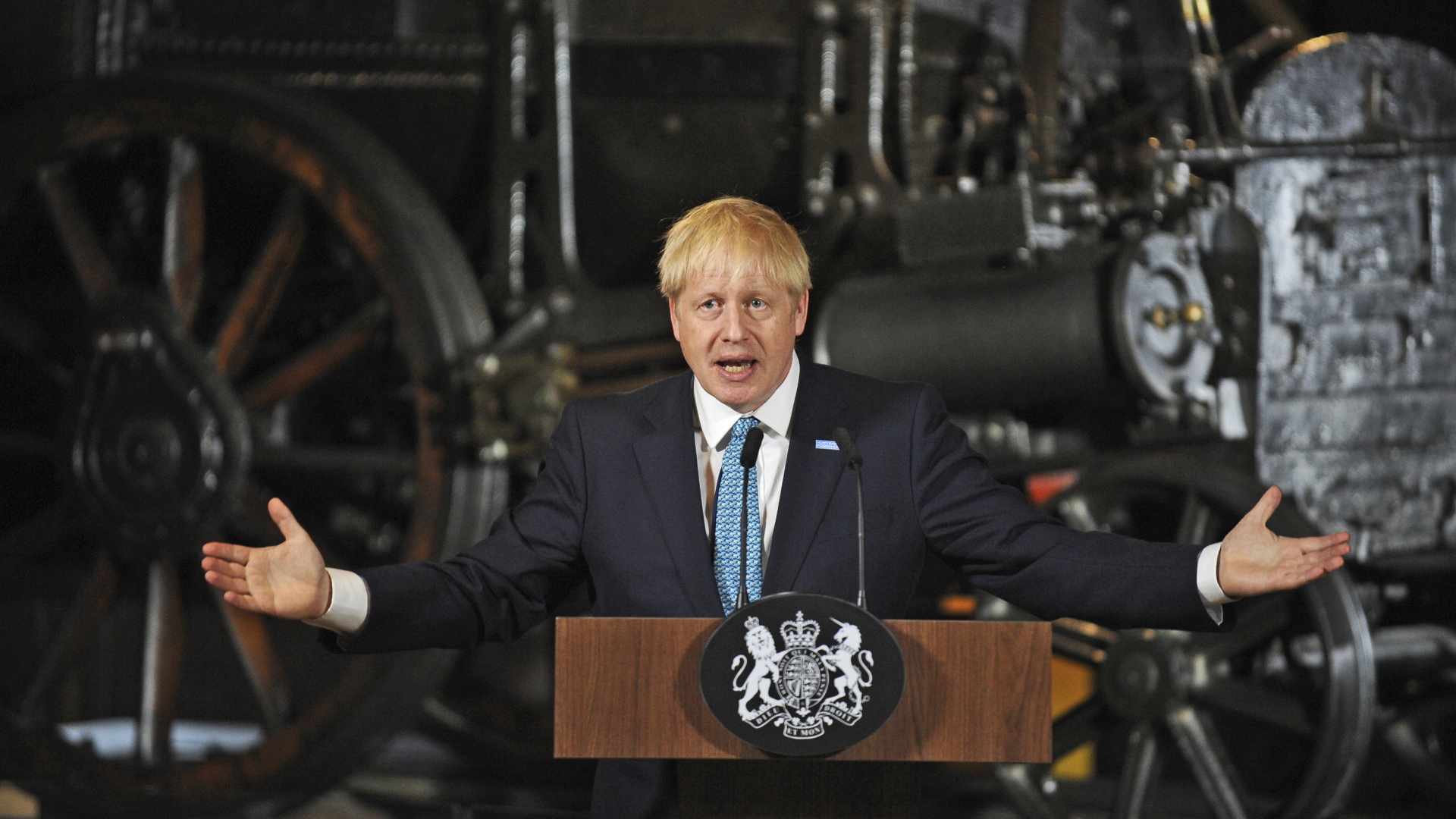 Der britische Premierminister Boris Johnson | AP