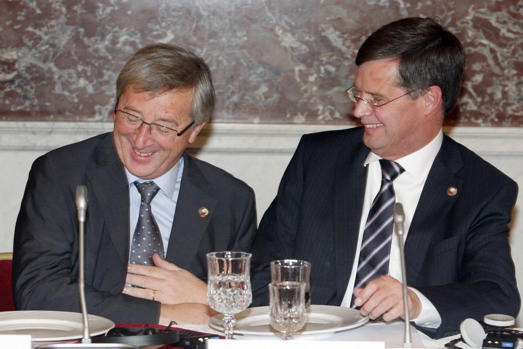 Jean-Claude Juncker und Jan Peter Balkenende