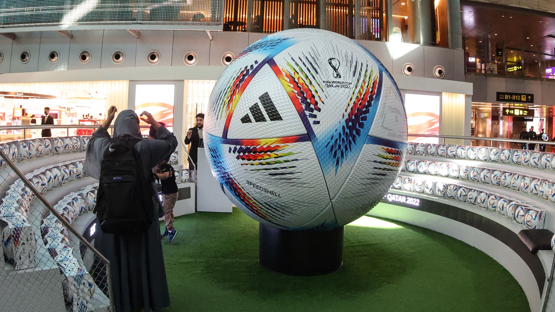 Doha schmückt sich für die Fußball-WM | AFP