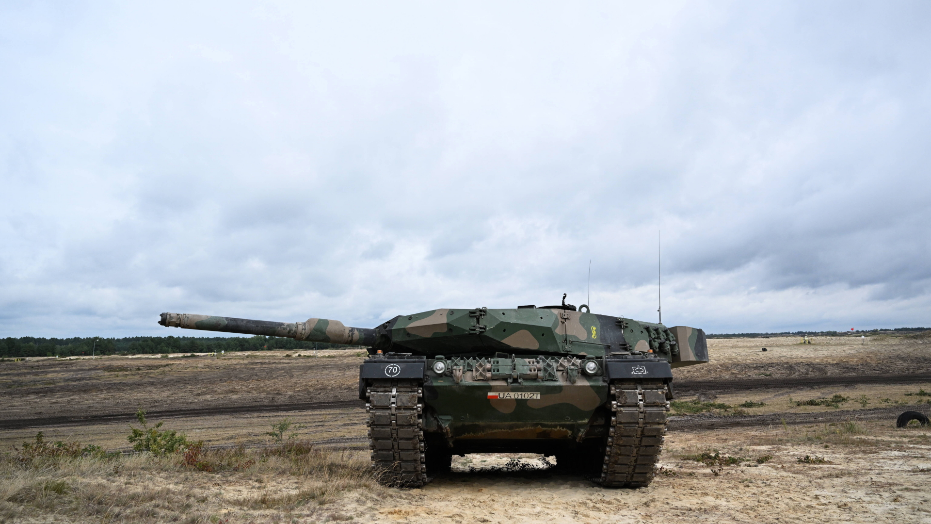 Ein "Leopard 2"-Panzer der polnischen Armee | EPA