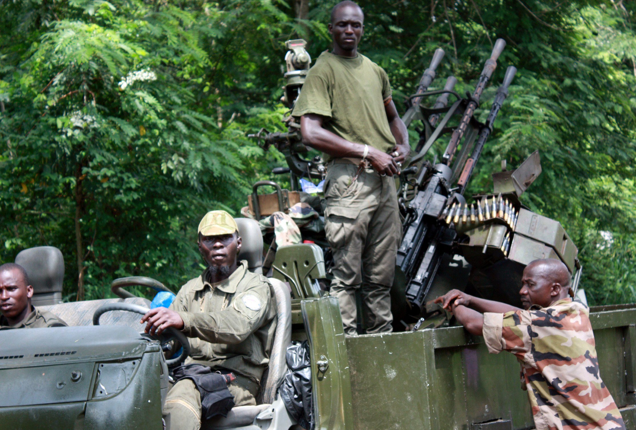 Mitglieder von Ouattaras Truppen | AFP