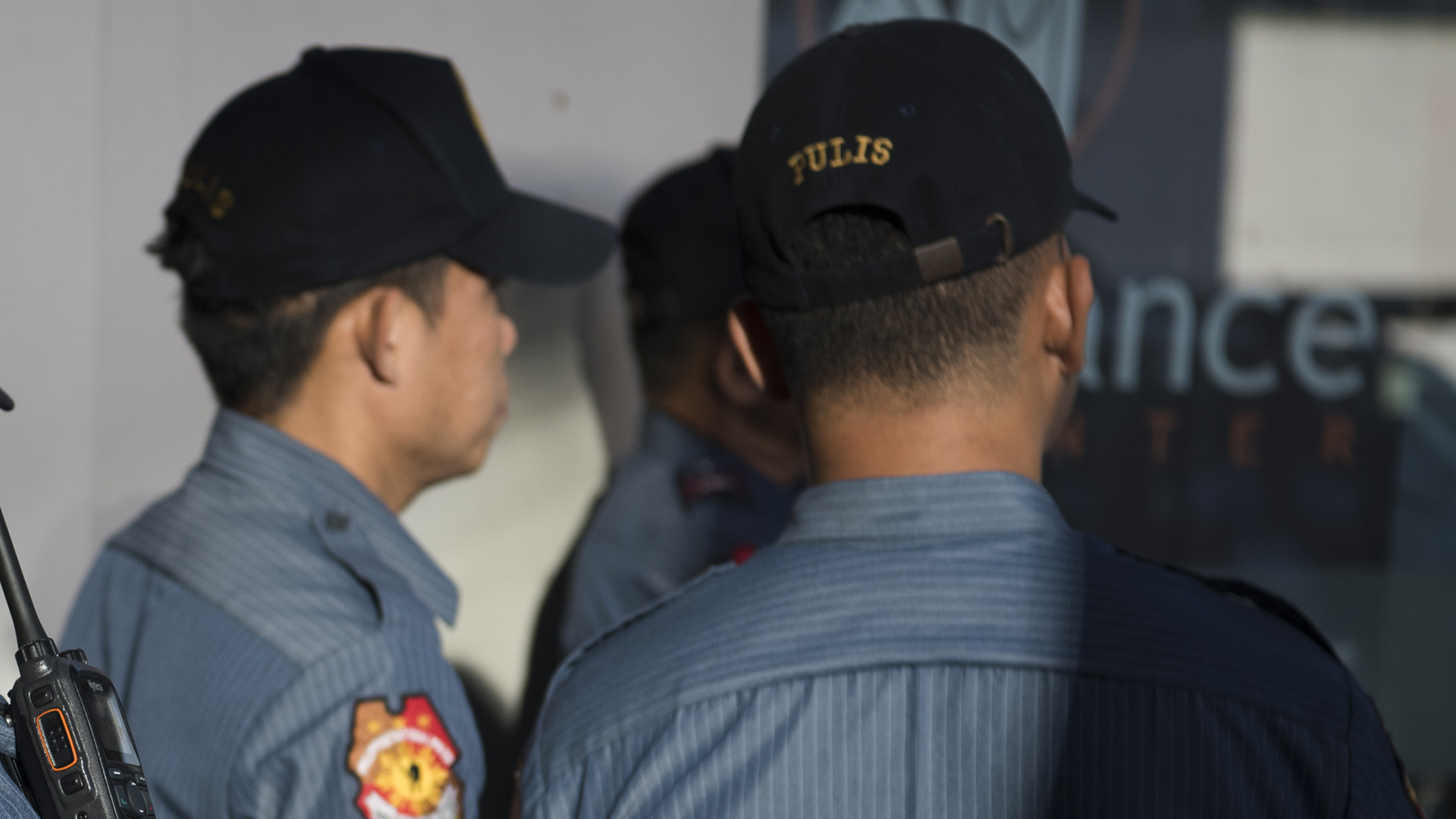 Mehrere Polizisten sind in Manila (Philippinen) zu sehen. (Archivbild: 02.03.2020) | picture alliance / ZUMAPRESS.com