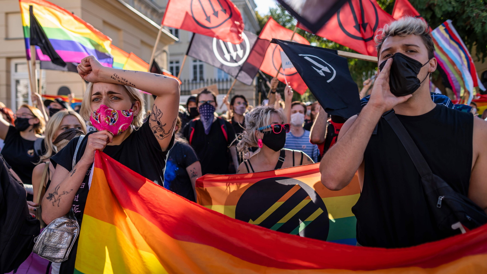 Demo von Homosexuellen in Polen | AFP