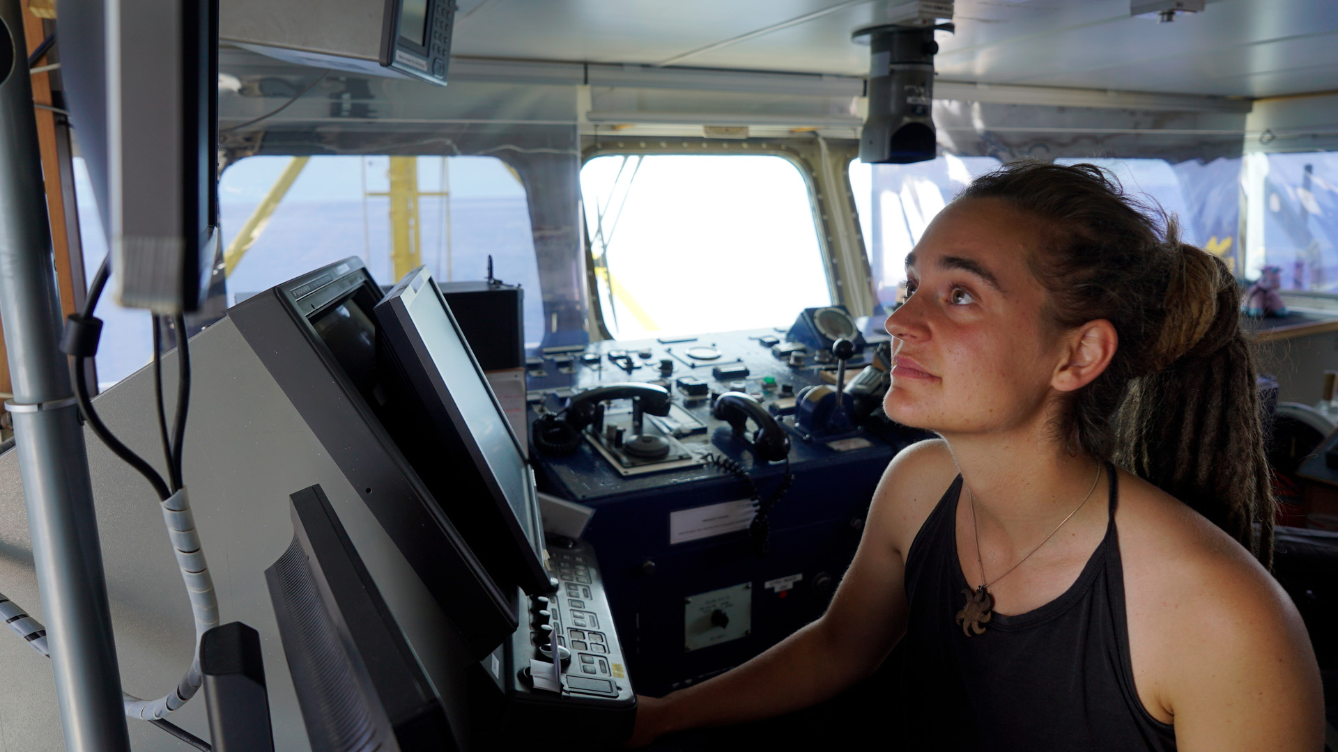 "Sea-Watch"-Kapitänin Rackete auf einem von der Hilfsorganisation verbreiteten Bild | TILL M EGEN/SEA-WATCH HANDOUT/EP