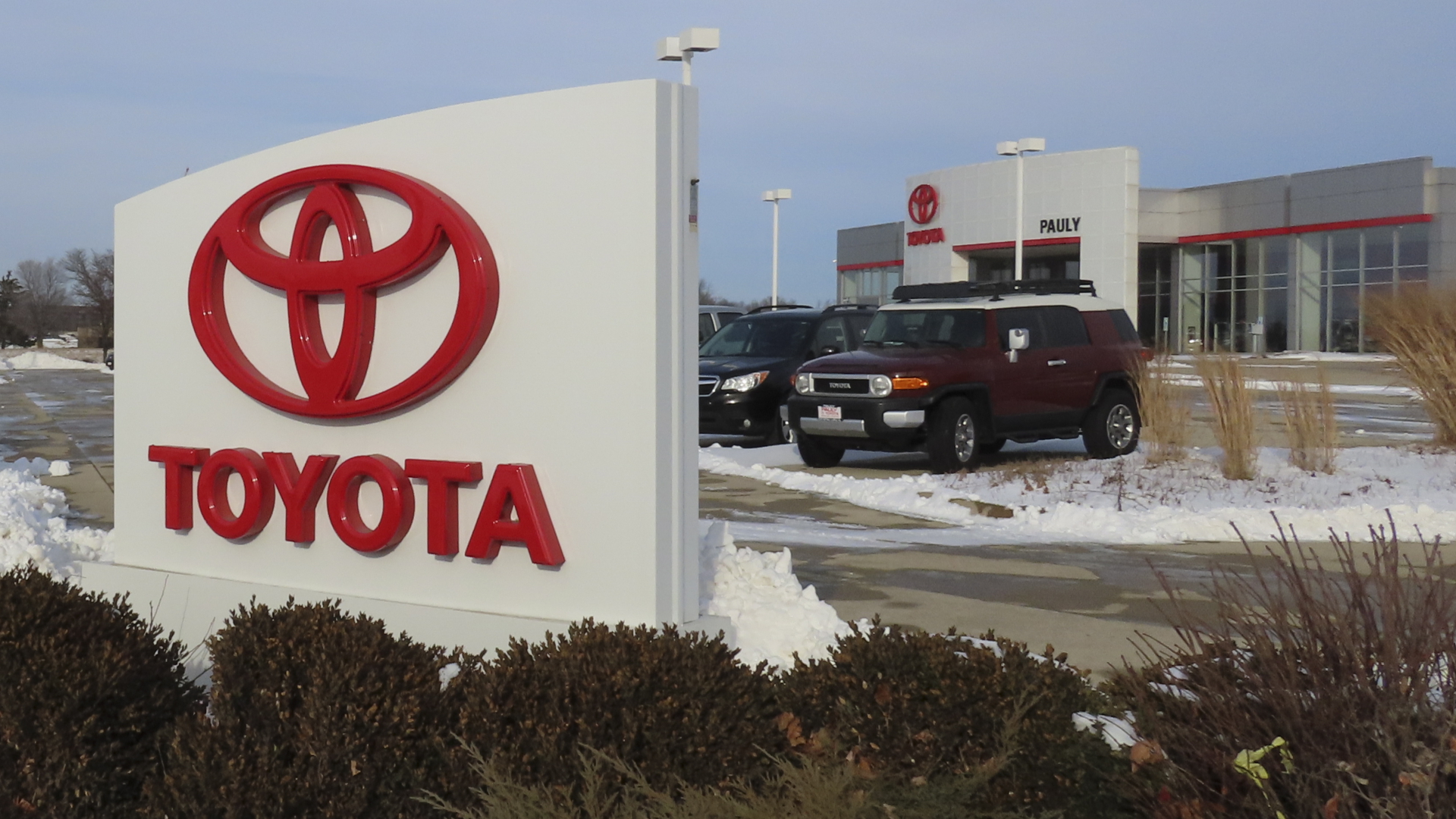Firmenschild vor einem Toyota-Händler in den USA | EPA