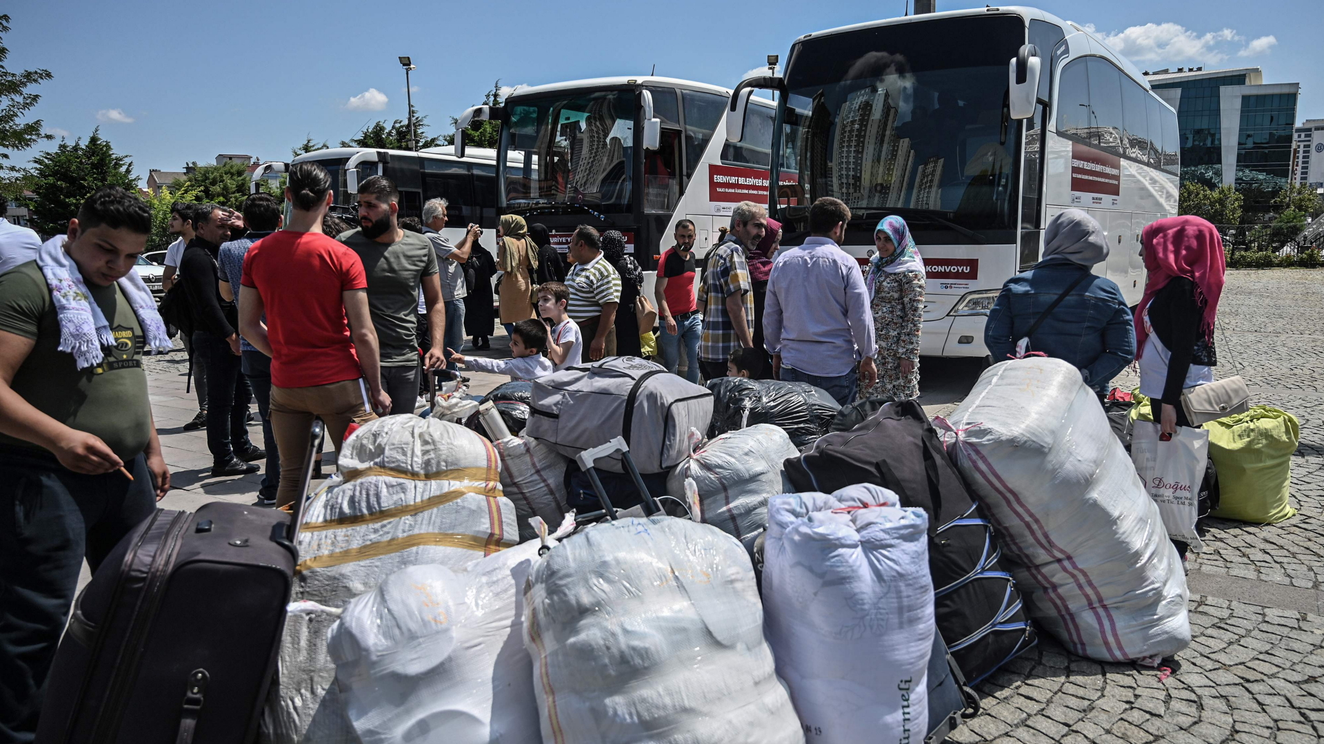 Syrische Flüchtlinge in Istanbul bereiten sich auf eine Rückkehr in ihr Heimatland vor | AFP