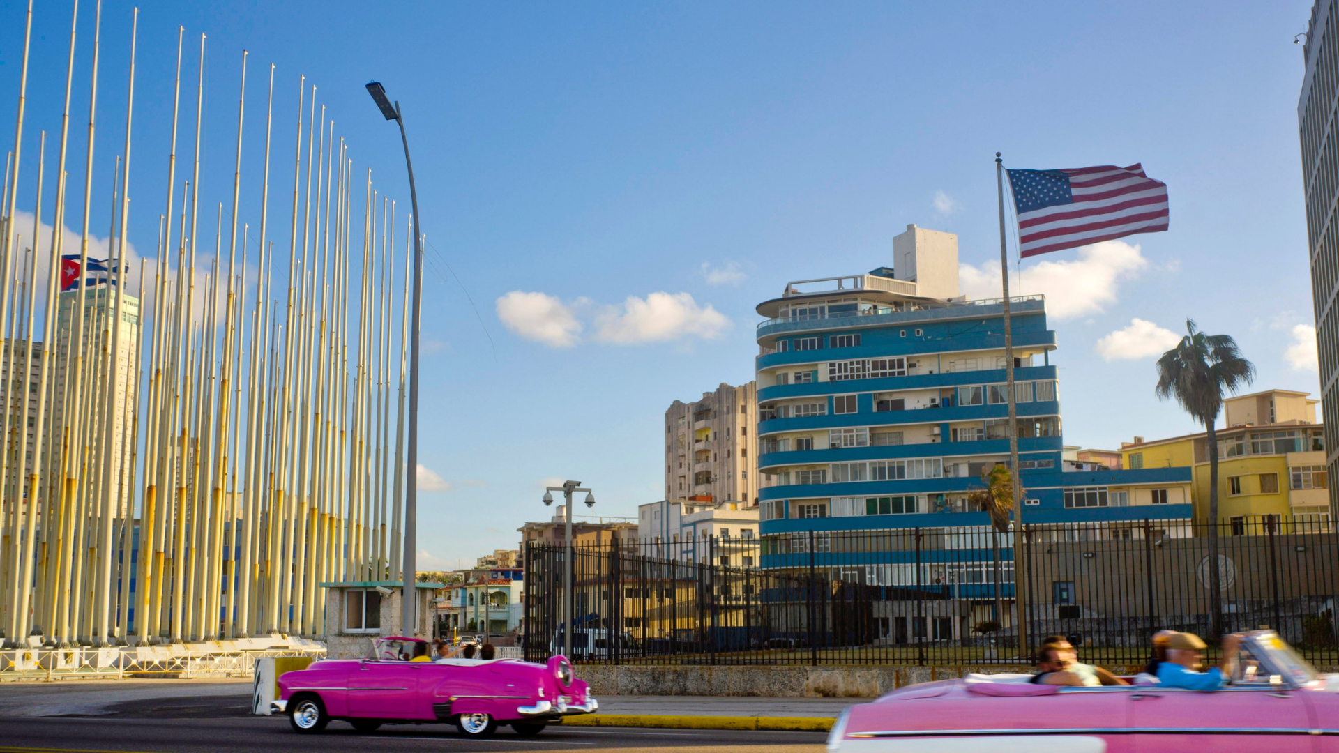Die Botschaft der USA in Havanna, Kuba | dpa