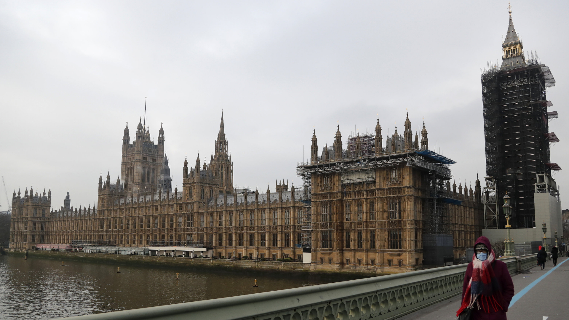 Der Palace of Westminster in London, Sitz des britischen Parlaments | AP